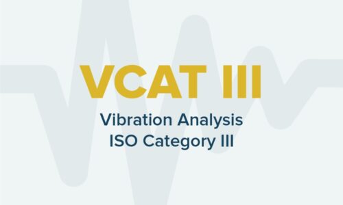 Vibration Analysis CAT III